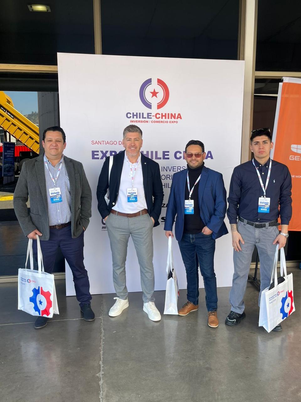 Equipo de Harcargo en la Expo Chile–China 2025